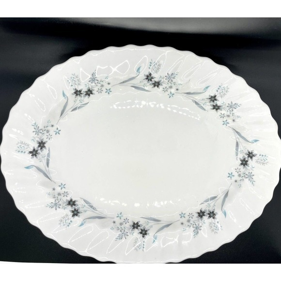 Royal Doulton china Millefleur pattern Large Oval Serving Platter - 16" - Picture 1 of 5